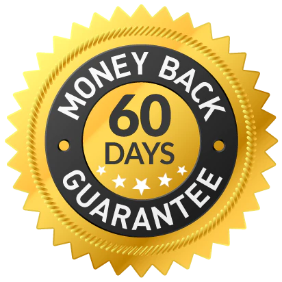 60 days money back guarantee